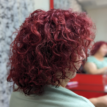 Біозавивка волосся, фарбування сивини, фото - Парикмахер-стилист Ольга Захиди