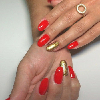 Комбінований манікюр, дизайн топ