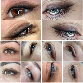 Стрелки с растушевкой, межресничка Борщаговка Киев
                    Майстер перманентного макіяжу Светлана Київ