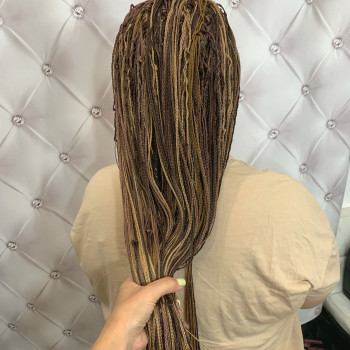 Афро, фото - Майстер з нарощування волосся Олена Маковська