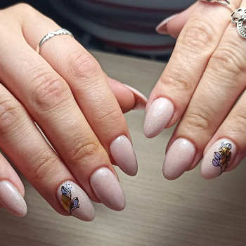 Корекція нарощених нігтів (зняття + манікюр + зміцнення + покриття)
                    Мастер маникюра Богдана Лозовая