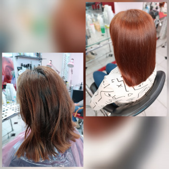 Однотонне фарбування
                    Салон краси Kalina Studio Запоріжжя