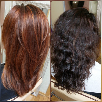 Колорирование, омбре, жегская стрижка