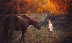 Фотосессія з лошадками у Дніпрі, дитяча, сімейна Фотограф Yaroslav Днепр
