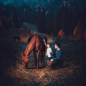 Незабутьня фотосессія з лошадкою Дніпро