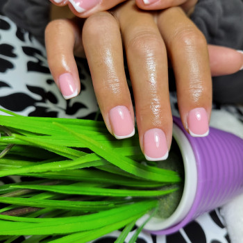 Манікюр с дизайном френч
                    Мастер маникюра Лилия Харьков