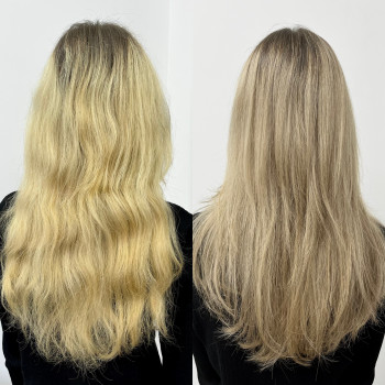 Затемнення блонду