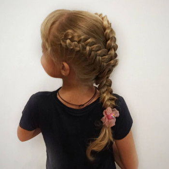 Дитячі, французькі коси