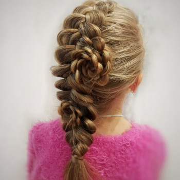 На довге волосся