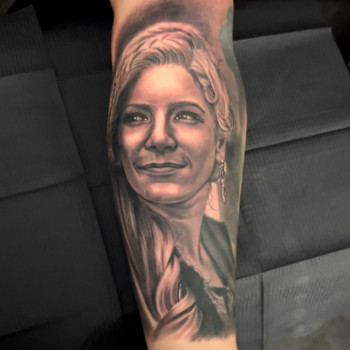 Тату мужские на руке предплечье, фото - Тату салон Free Art Tattoo