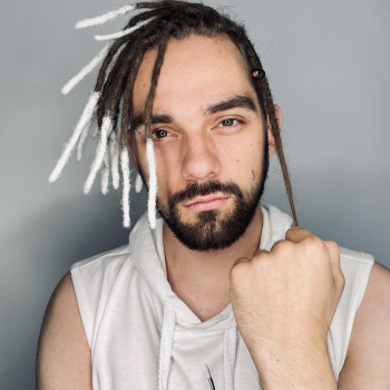 Дреди чоловічі, фото - брейдер Дмитро Миколайович