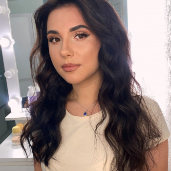 женская прическа, профессиональный макияж