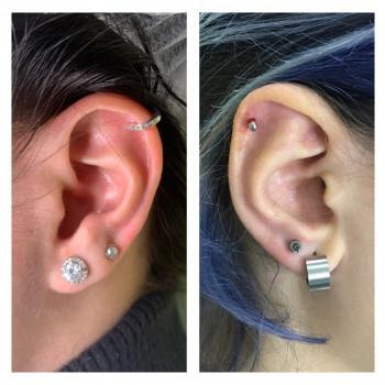 Хеликс # пірсингхелікс 
 