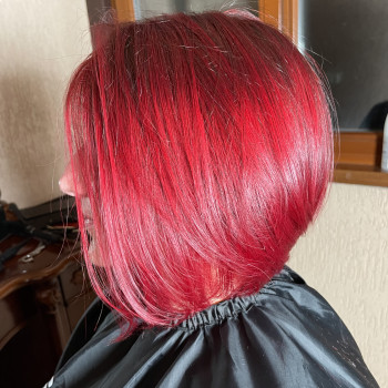 Яркое окрашивание
                    Парикмахер Светлана Харьков