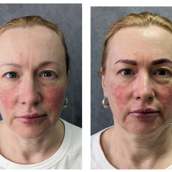 Пудрове напилення брів