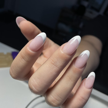 Комбі + нарощення с нуля + френч