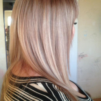 Після догляду , фарбування та тонування