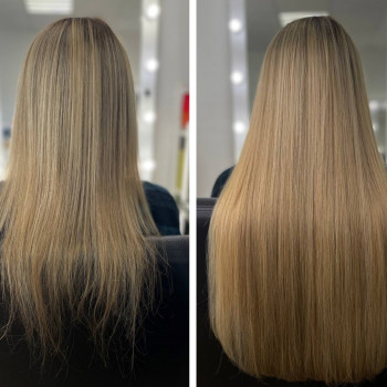 Наращивание волос / коррекция нарощенных волос
                    Салон красоты Invisible Extension Киев