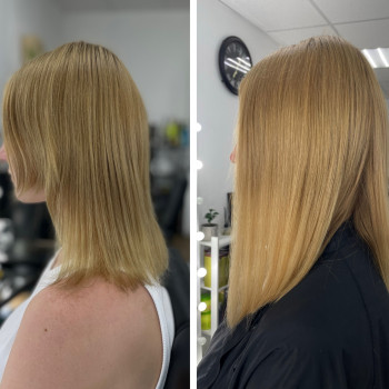 Наращивание волос / коррекция нарощенных волос
                    Салон красоты Invisible Extension Киев