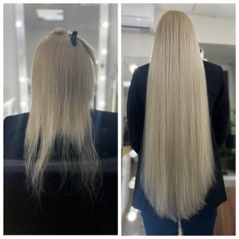 Наращивание волос / коррекция нарощенных волос
                    Салон красоты Invisible Extension Киев