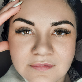 Пудрові брови