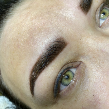 Бровки, фото - мастер перманентного макияжа Ірина Дʼяченко