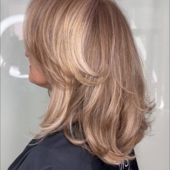 Окрашивание волос в технике Балаяж
                    Салон краси NS beauty studio Одеса