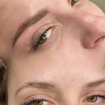 Перманент бровей До и После ✨, фото - мастер перманентного макияжа Валентина Лучка