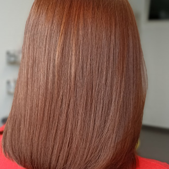 Окрашивание тон в тон
                    Парикмахер Юлия Харьков