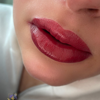 Перманентний макіяж губ
        