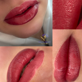 Перманентний макіяж губ
        