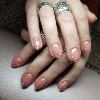 Укріплення нігтів гелем, гель лаком. Розпис нігтів.
                    Мастер маникюра Анна Черкассы