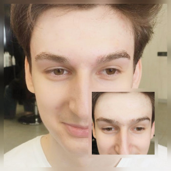 Чоловіча корекція брів