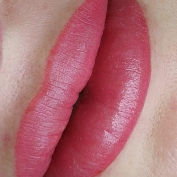 Нежный татуаж губ, фото - мастер перманентного макияжа Світлана Донченко