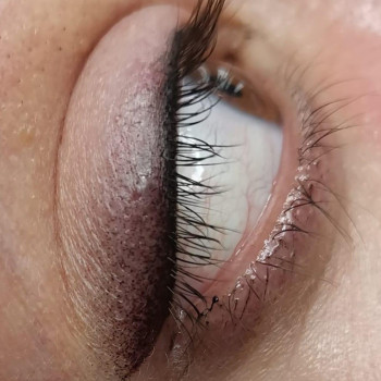 Самая нежная стрелочка, фото - мастер перманентного макияжа Світлана Донченко