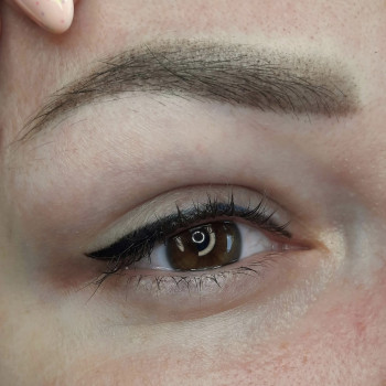 Свіжа робота: стрілка та брови