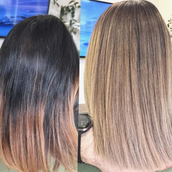 Фарбування в техніці Аіртач
                    Перукар-колорист Валентина Київ