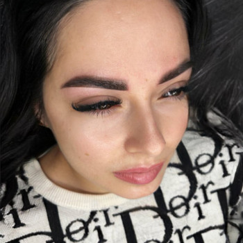 Зажившие губы, ПМ бровей