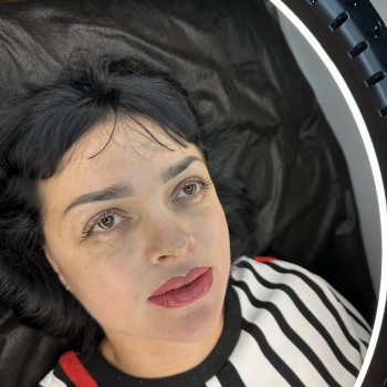 Пудрове напилення губ