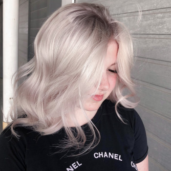 Тонування блонду