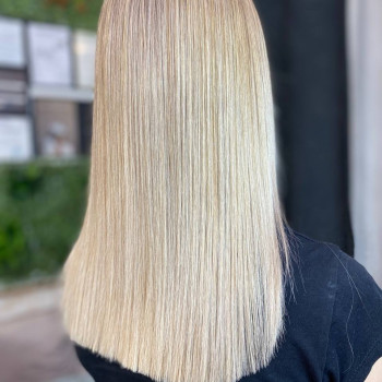 Тонування блонду