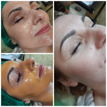  
Ферментотерапия с золотой маской для лифтинга и омоложения