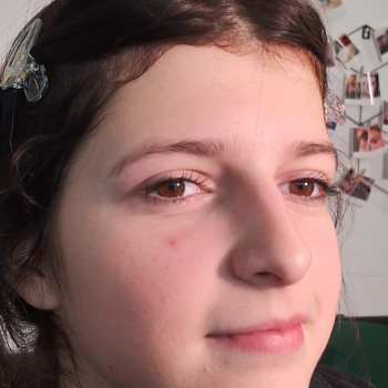 Тонування брів, фото до процедури.