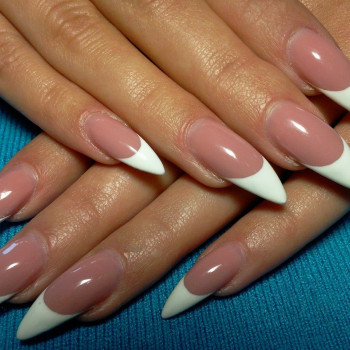 Наращивание гелем, фото - тритментолог Леся Котенко