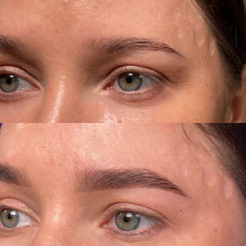 Моделювання та фарбування брів фарбою