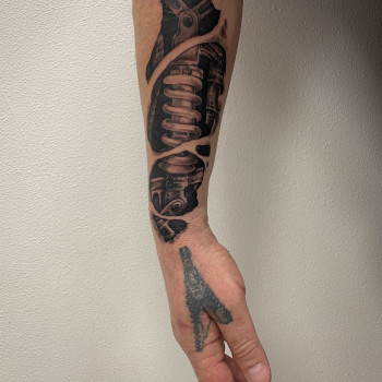 Тату  #татукиев, фото - Тату салон Alpha Tattoo Studio