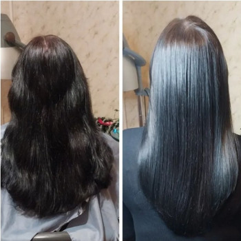 Кератинове вирівнювання
                    Женский парикмахер Ольга Киев