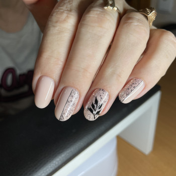 Ніжний манікюр у пастельних тонах повсякденний, фото - Майстер манікюру Марина Пешкова