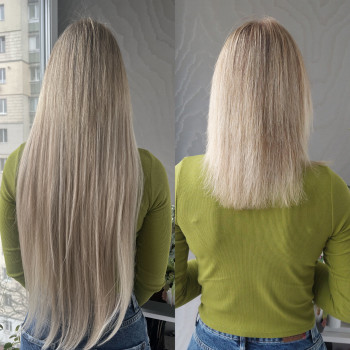 Нарощування біопротеїнового волосся
                    Майстер з нарощування волосся Оксана Київ