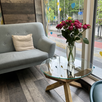 Місце очікування для клієнтів нашого Салону краси